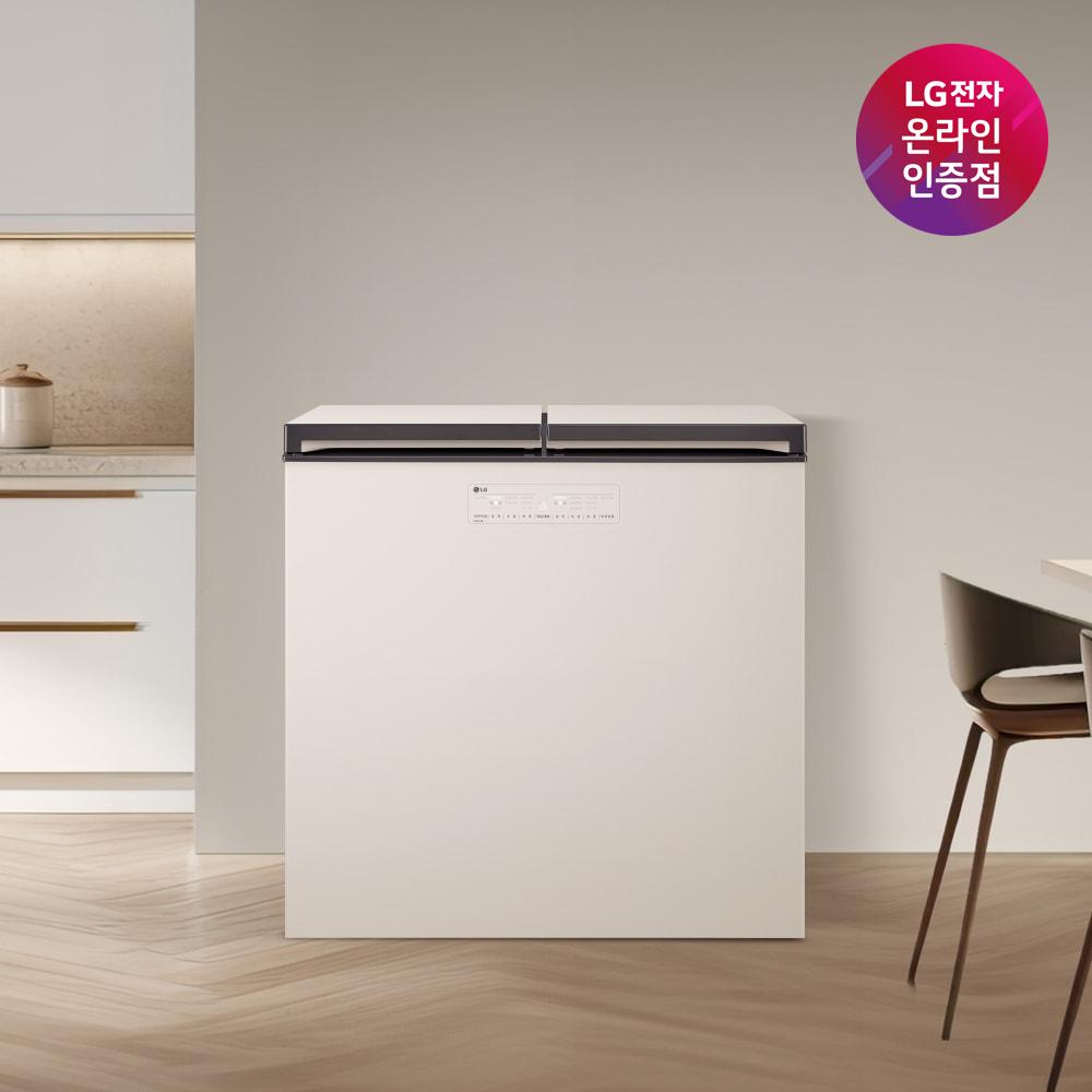 [으뜸효율 대상] LG 디오스 오브제컬렉션 김치톡톡 Z223MEE151 뚜껑형 김치냉장고 2도어 1등급 217L