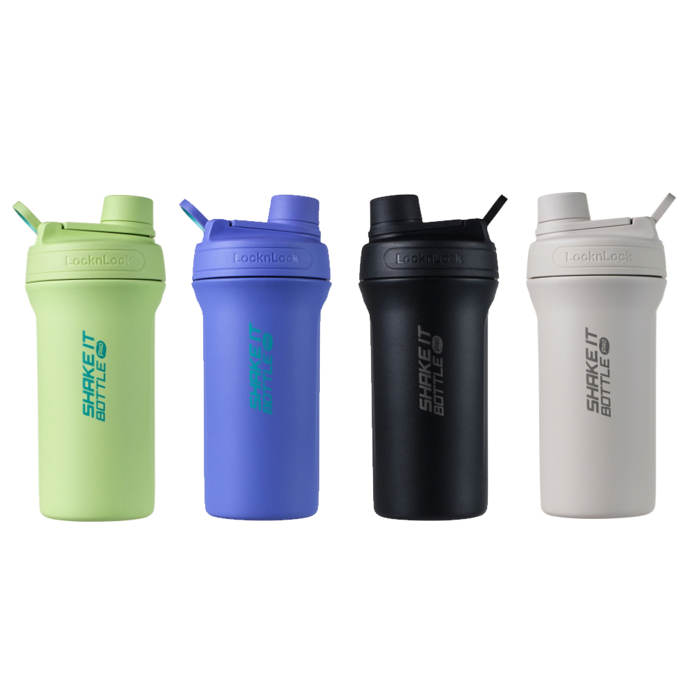 락앤락 스테인리스 스포츠 헬스 쉐이킷 보틀 650ml 프로틴 선식 물통 텀블러 각인물병 - 상세 이미지 2