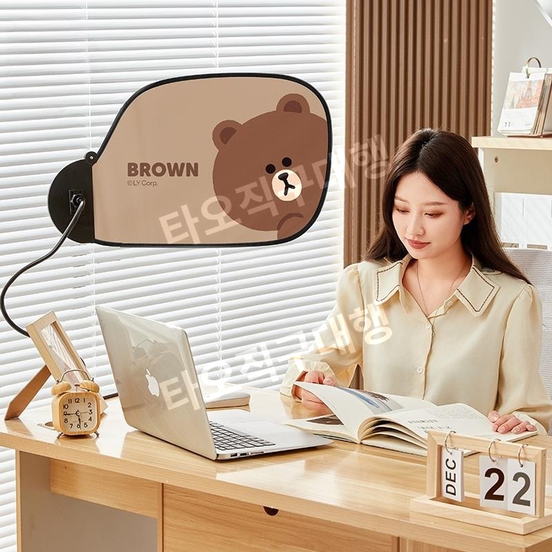 모니터캐노피 빛차단 가림막 차단 형광등 나뭇잎 햇빛가리개 햇빛 사무실 암막 책상 - 상세 이미지 2
