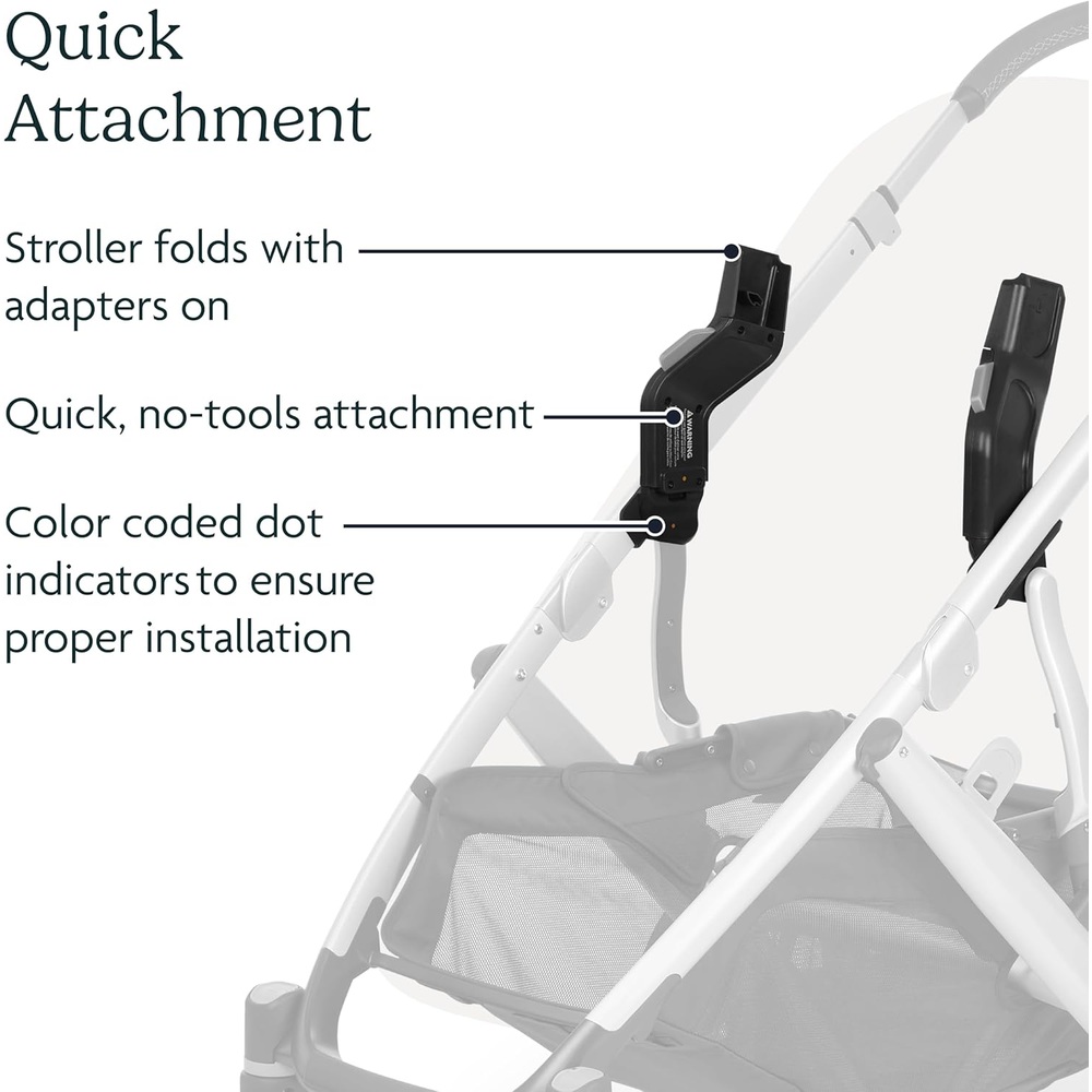 UPPAbaby 카시트 어댑터 비스타 크루즈 어뎁터 - 상세 이미지 3