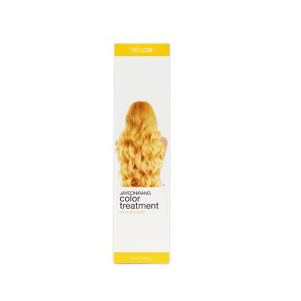 옐로우 노랑색 자연이랑 컬러 트리트먼트 60ml 저자극 염색약 셀프 염색 - 상세 이미지 2