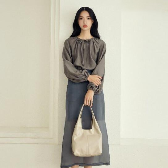 [로보] 이태리 나파 램스킨 토트 미니백 GAC25A501 - 상세 이미지 2