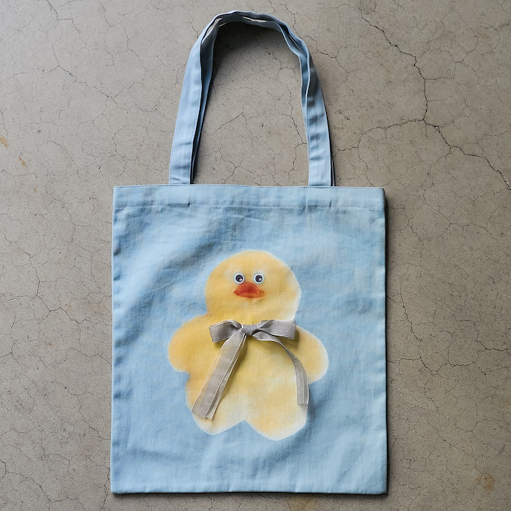 퍼블릭스 X 모조조조 가방 mojojojo 리본 Tote bag Limited products 에코백 3263220800046 - 상세 이미지 4