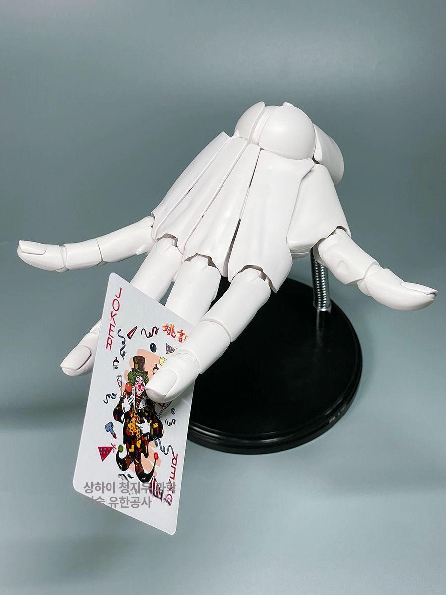 손가락관절피규어 손가락피규어 손 모형 미술 가락모형 우수판 SHF 초가동 흰색 오른손 손모형 - 상세 이미지 4