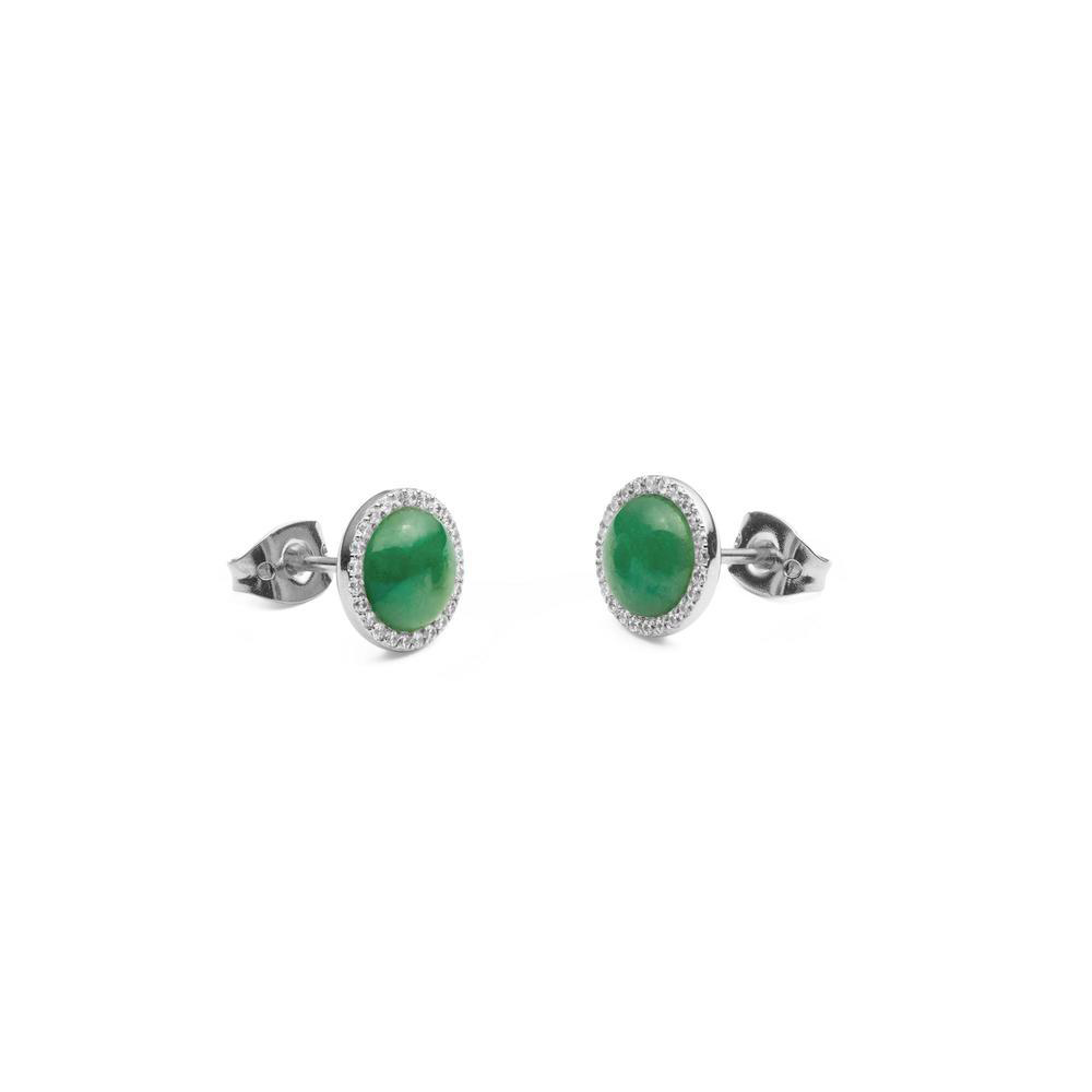 다니엘 웰링턴 AUDREY EARRINGS JADE 원석 패션 큐빅 데일리 귀걸이 - 상세 이미지 5