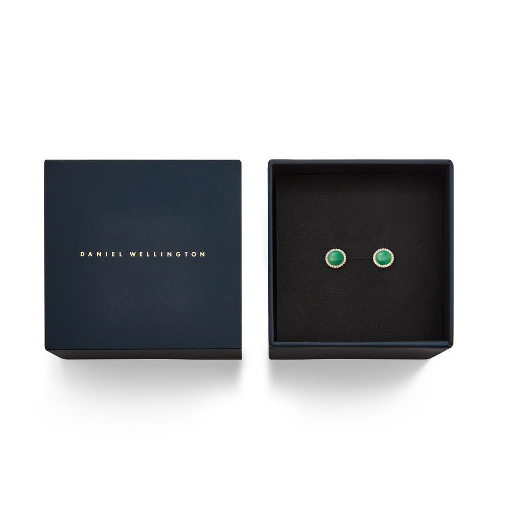 다니엘 웰링턴 AUDREY EARRINGS JADE 원석 패션 큐빅 데일리 귀걸이 이미지 8