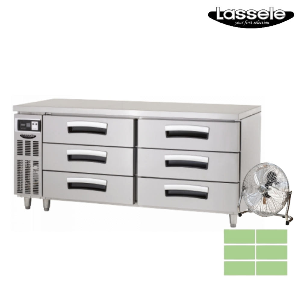 3단 6칸 서랍테이블냉장고 1800 카페 영업용 밧드냉장고 : 신일N위시웨이