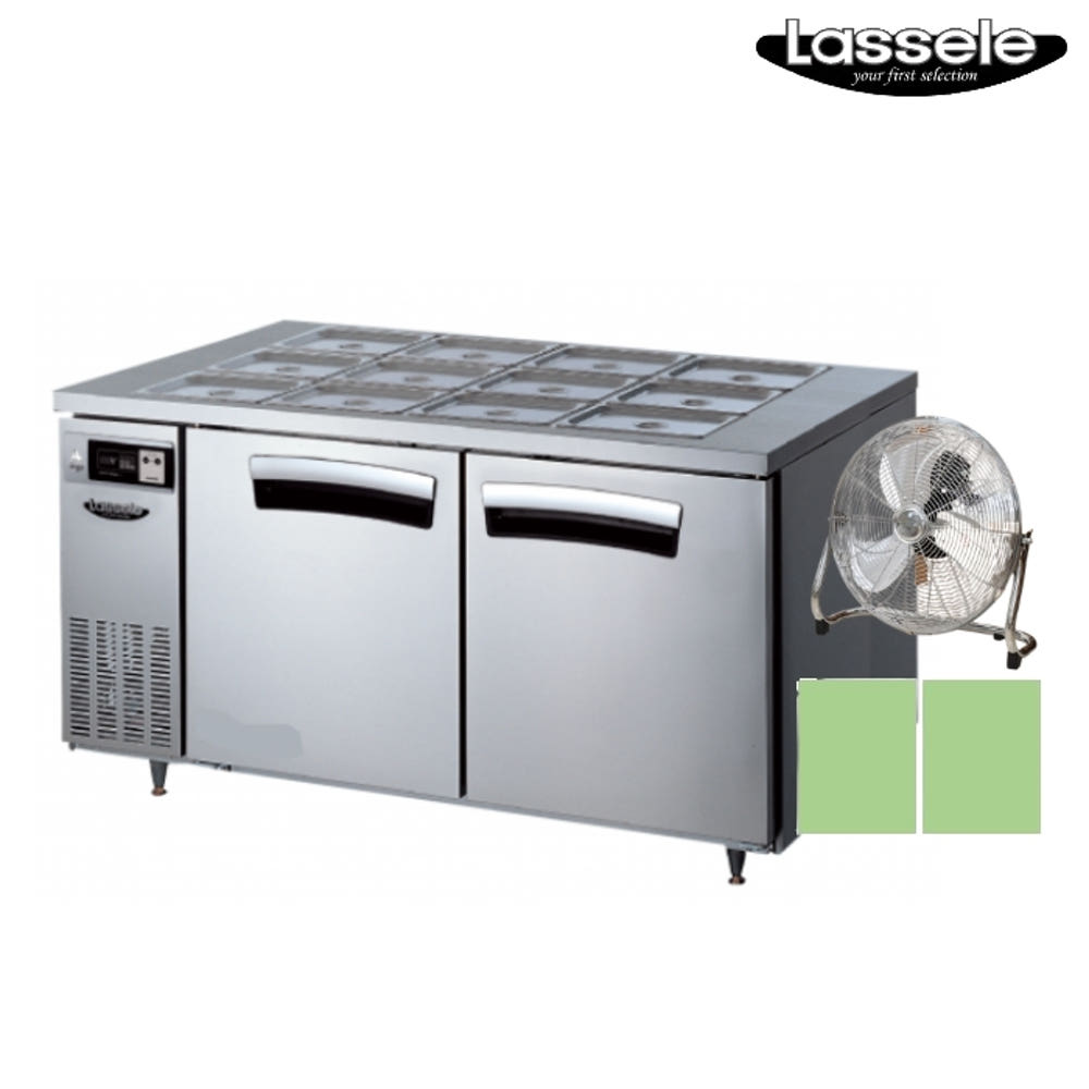 12구 바트테이블냉장고 1500 셀프바 토핑 반찬테이블냉장고 : 신일N위시웨이