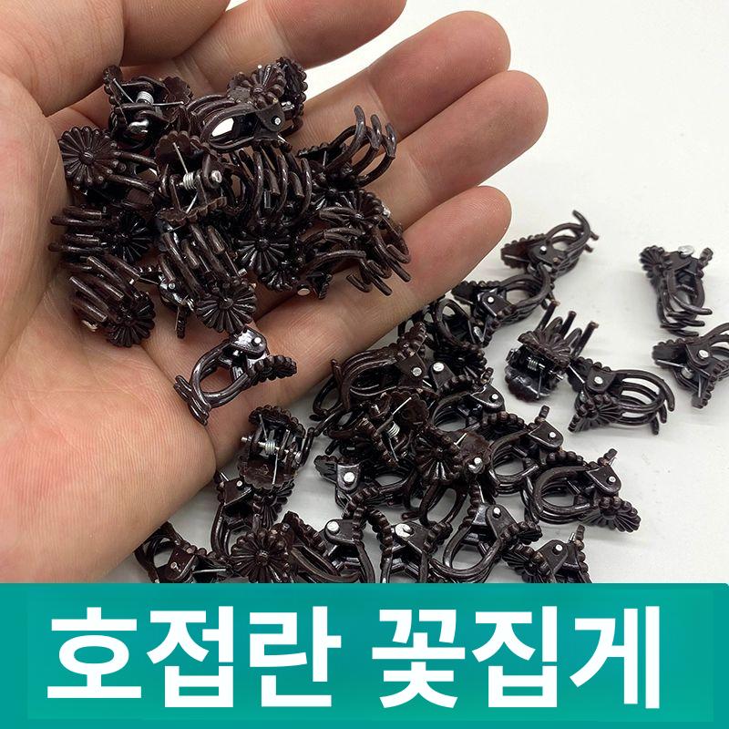 넝쿨 집게 지지대 호박 클립 포도 아치 줄기 식물 덩쿨 갈색 10개 - 상세 이미지 3