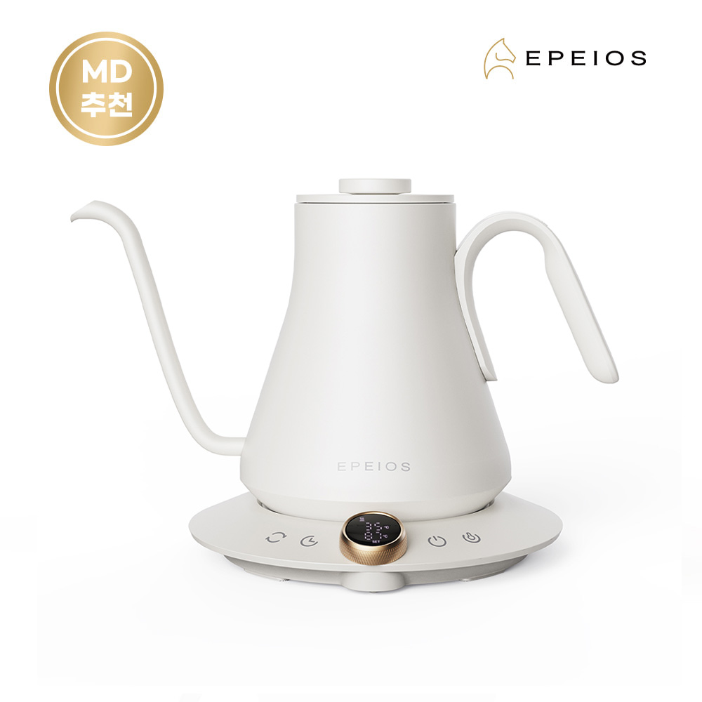 EPEIOS 에페이오스 허밍버드 핸드드립 커피 전기포트 화이트 제품 이미지
