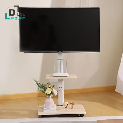 이동식 TV 스탠드 거치대 APL-FS11M 선반포함