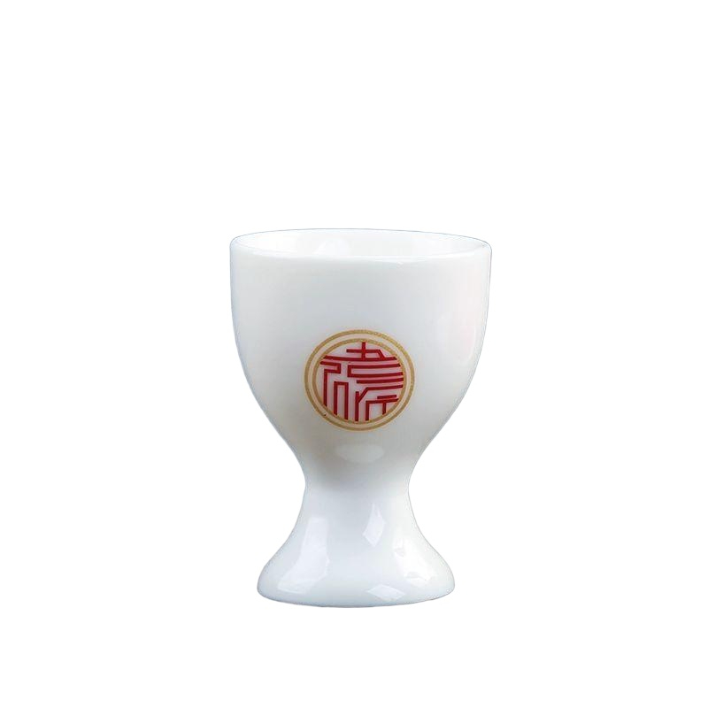 전통주잔 소주잔 도자기 막걸리잔 혼술 사케잔 순백 사케 청록색 15ML - 상품 이미지