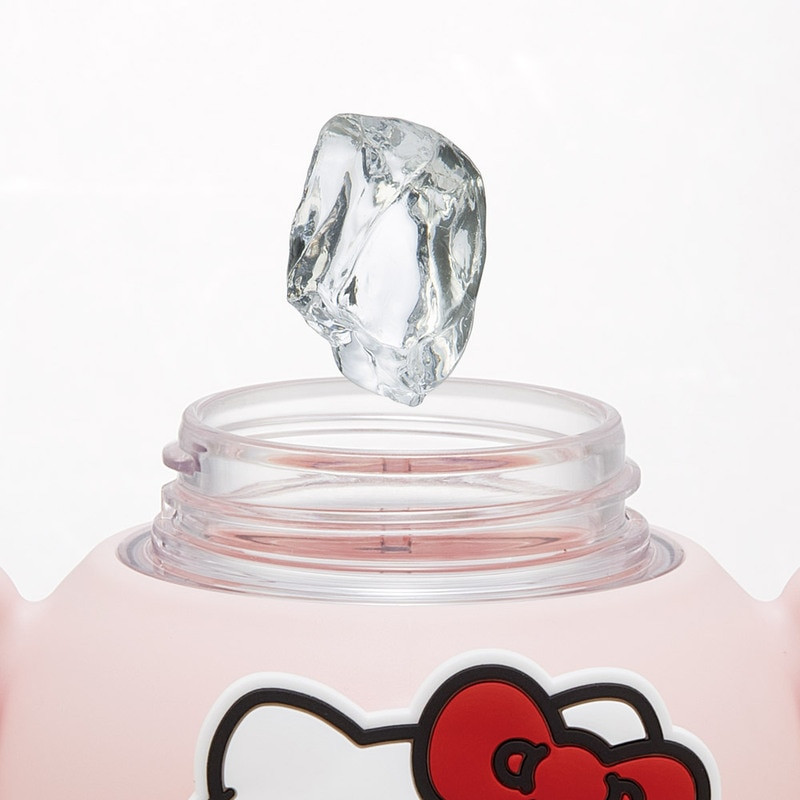 스케이터 산리오 헬로키티 캐릭터 러버 마스코트 스트로 보틀 650ml PRMC7ST - 주방·식기 - 하카타몰