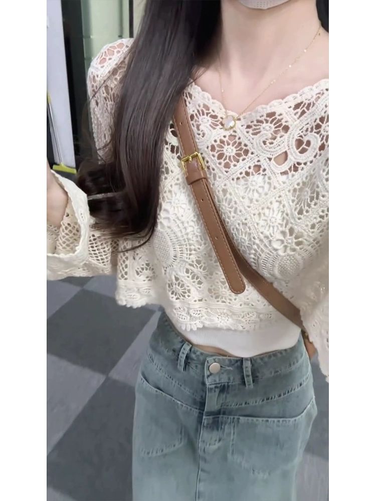 청치마 라이트 블루 A라인 데님 앞트임 여성 봄여름가을 롱 치마 스커트 1.연한 파랑 - 상세 이미지 3