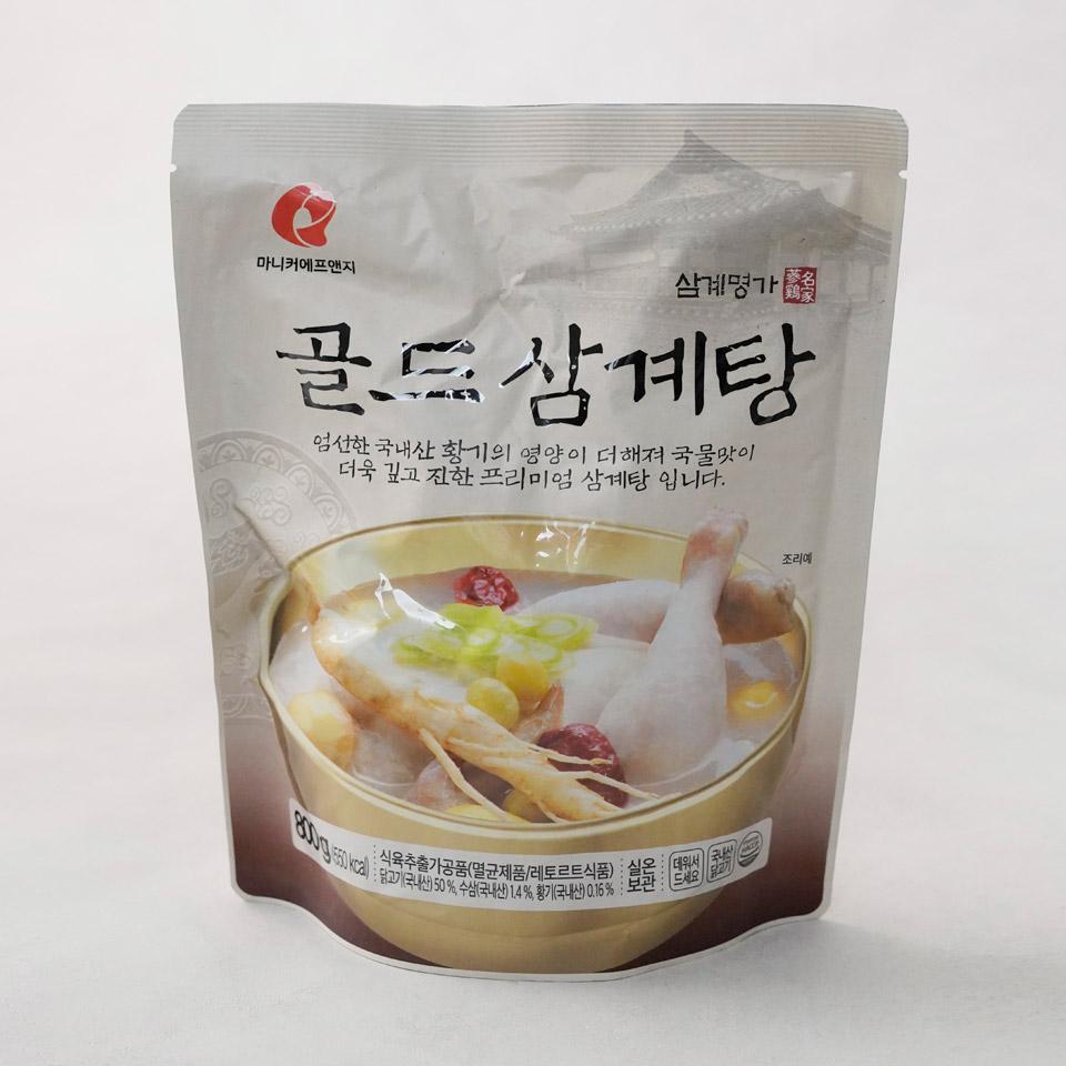 메가마트 마니커 골드 삼계탕 800G - 상품 이미지