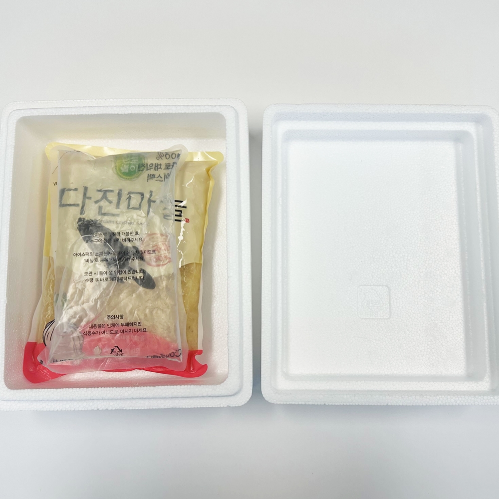 [힘찬열매] 국산 다진마늘 꼭지제거 대용량 업소용 1kg - 상세 이미지 3