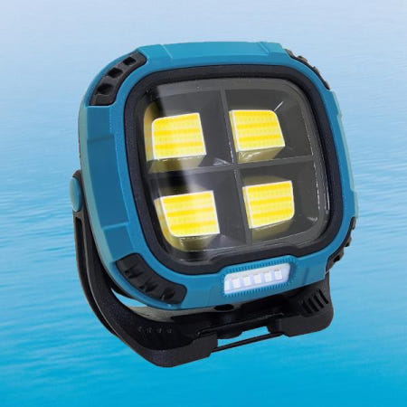 LED 야외 멀티 충전식 캠핑 랜턴 투광기 작업등 100W 밝기 방수 내구성 휴대용 조명