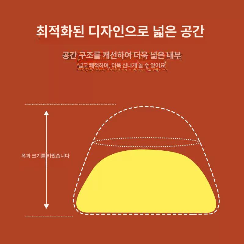 이층침대용 모기장 기숙사 가정용 원룸 침대용 원터치 파랑색 클래식 대형 개방형 90x길이 190x높이 - 상세 이미지 5