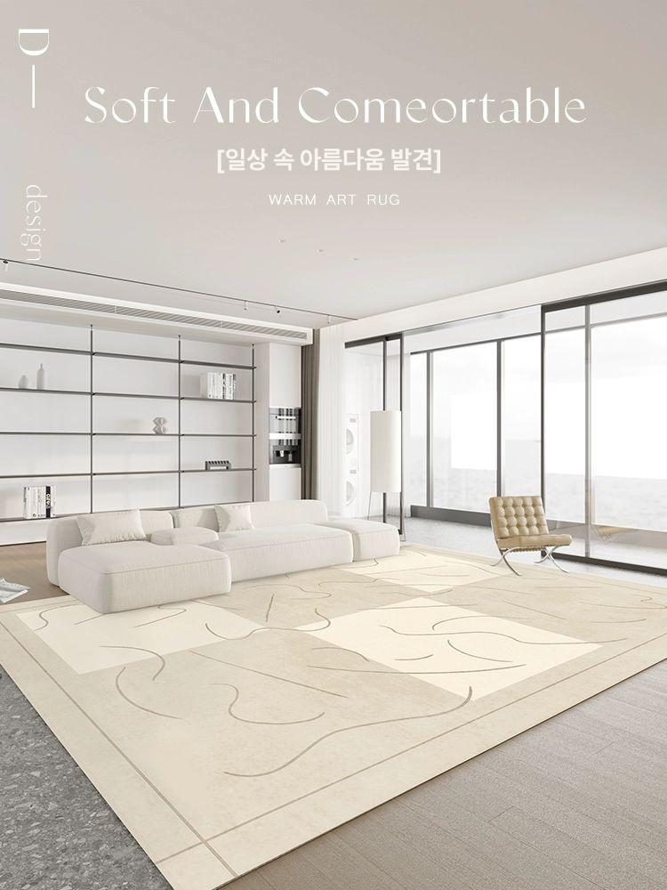 두툼한 점보특대형카페트 거실 면패드 직사각형 사계절 추서 240x350cm - 상세 이미지 4