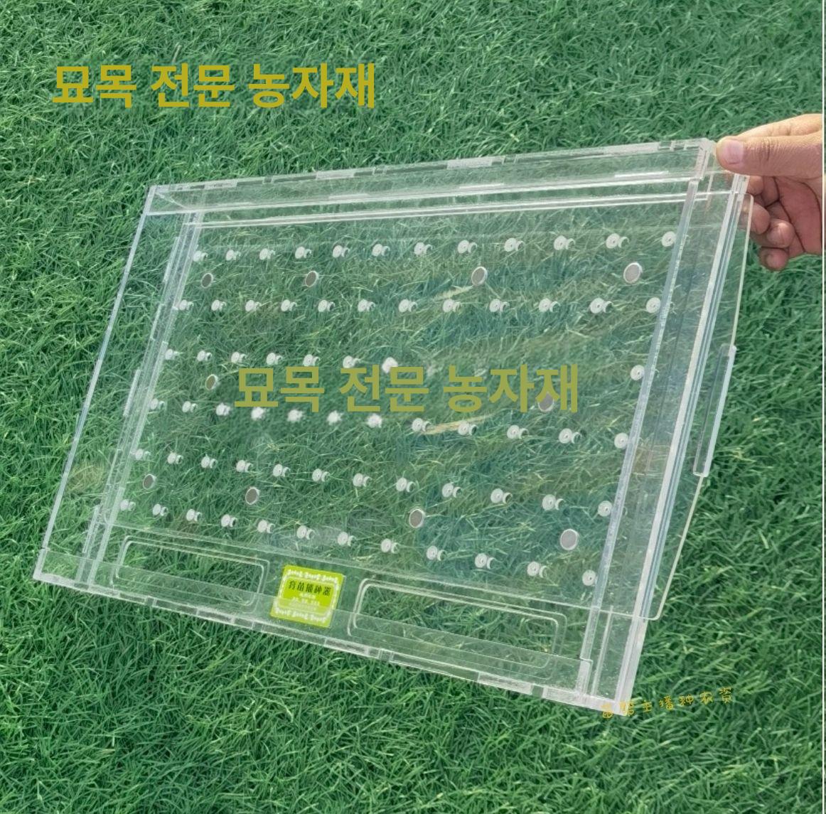 트레이 파종기 양파 참깨 들깨 원예 씨앗판 50홀 50구멍 포장 배추 - 상세 이미지 4
