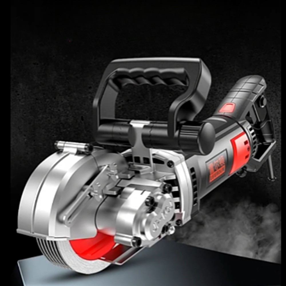 콘크리트 홈파기 그라인더 절단기 컷팅기 고속 타일 JP115 135 프리미엄 8280W5개 톱날 회전형