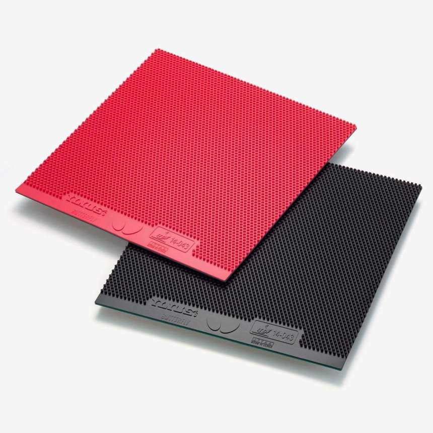 [버터플라이] 컷트 전형 롱핌플 러버 이리우스S 1.3mm - 상세 이미지 3