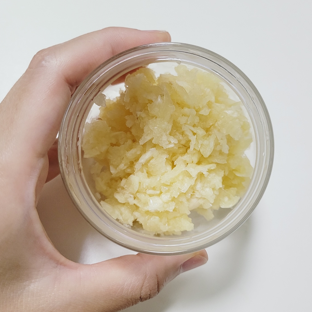 [힘찬열매] 국산 다진마늘 꼭지제거 대용량 업소용 1kg - 상품 이미지