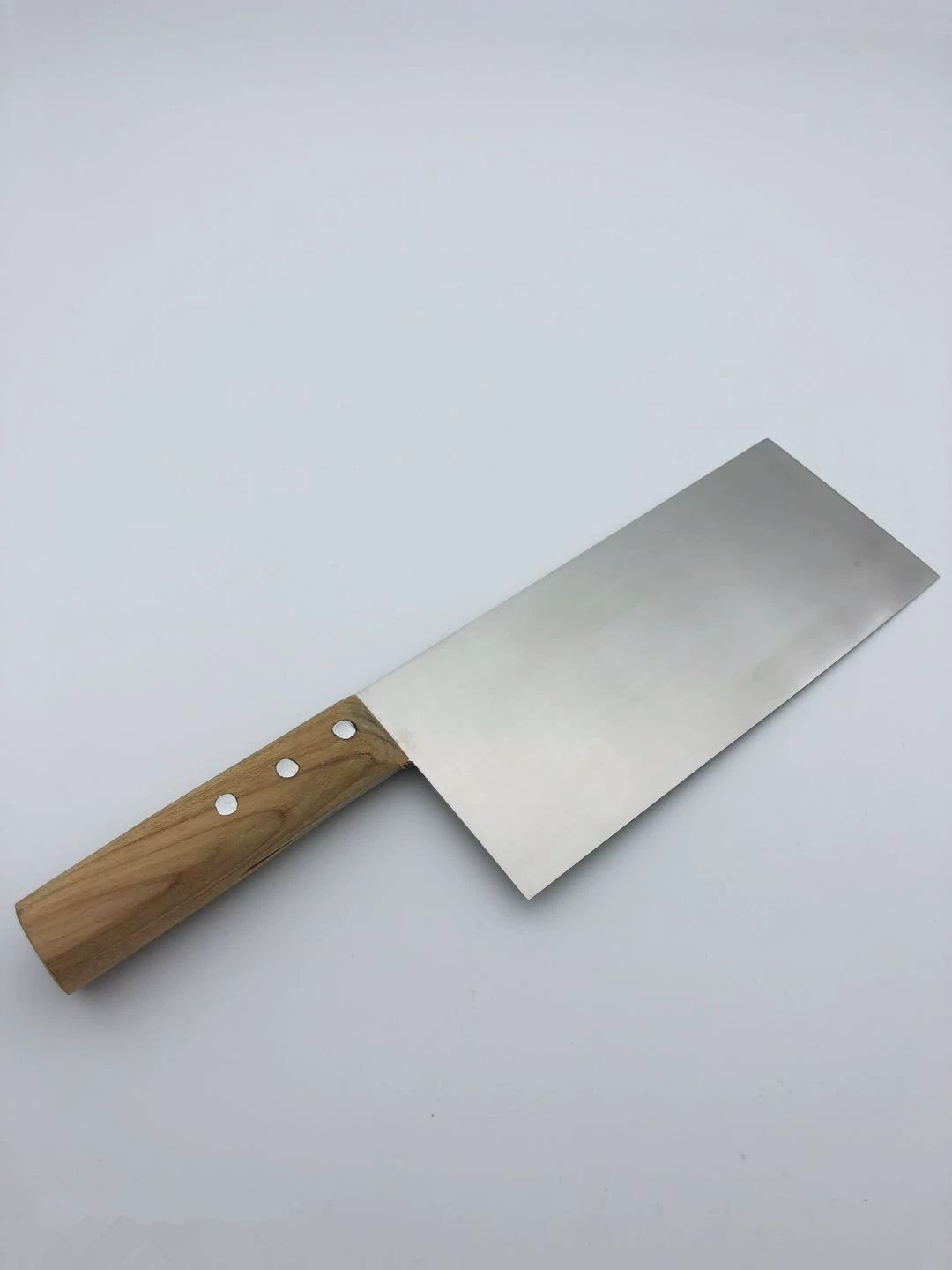 중식도 주방 나이프 중식 부엌칼 사각 나무 손잡이 투명 60 이상 11cm - 상품 이미지