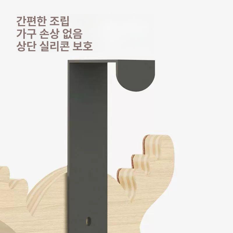 문고리 캣타워 고양이 사슴 놀이터 걸이식 캣폴 등반 문 뒤 표준 나사 자체 설치 - 상세 이미지 4