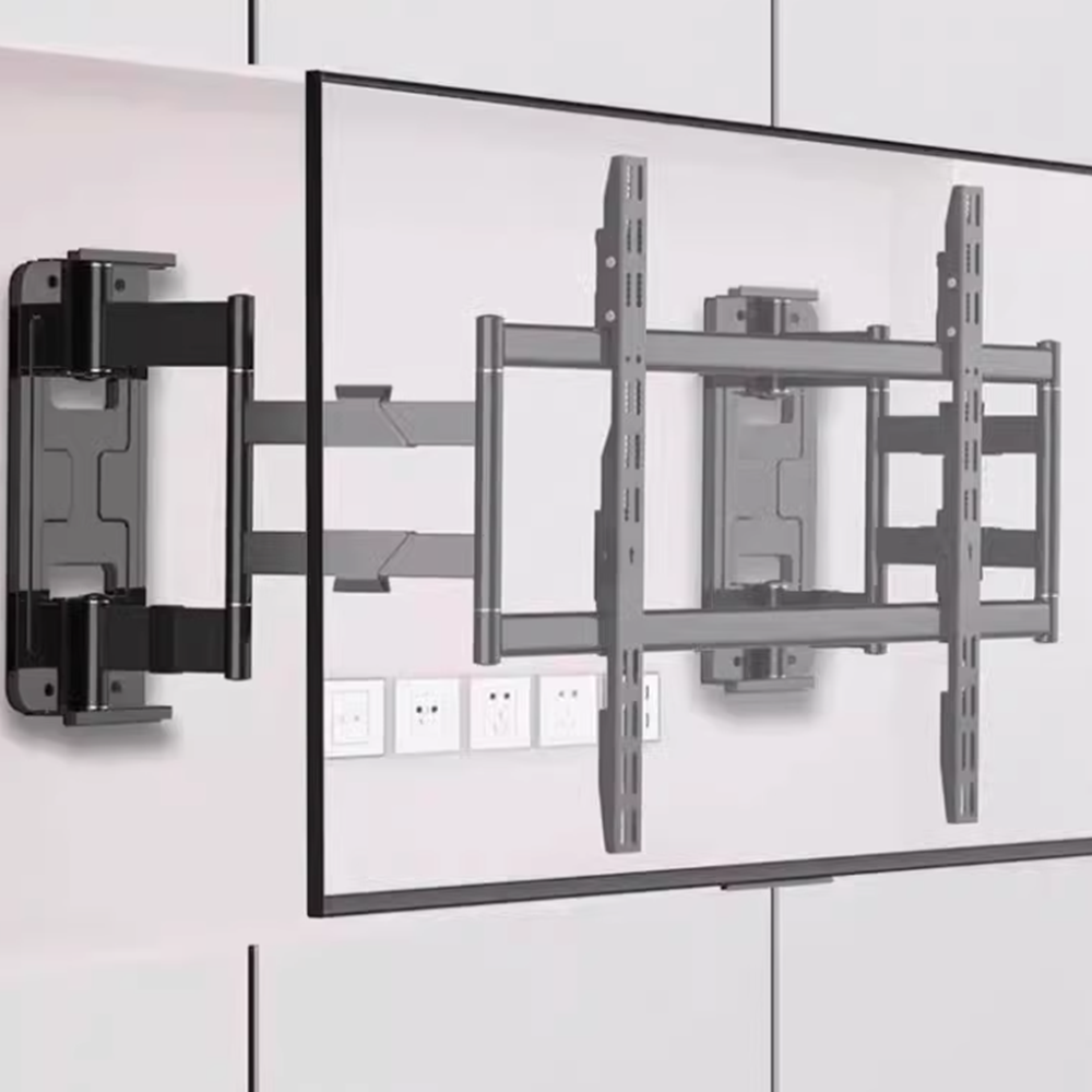 벽걸이 브라켓 98인치 전용 거치대 벽용 접이식 티비 NX80 55~80인치 90kg - 메인 이미지