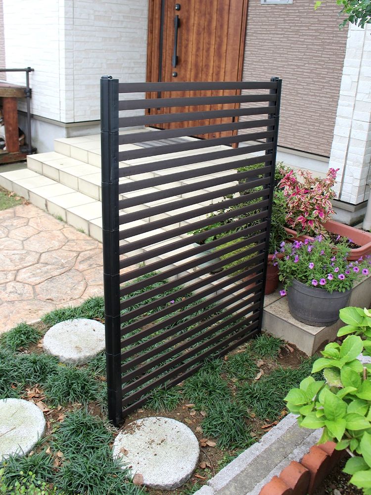 테라스 가림막 펜스 메쉬 담벼락 파티션 전원주택 카페 60cmx120cm 특대 - 상세 이미지 5