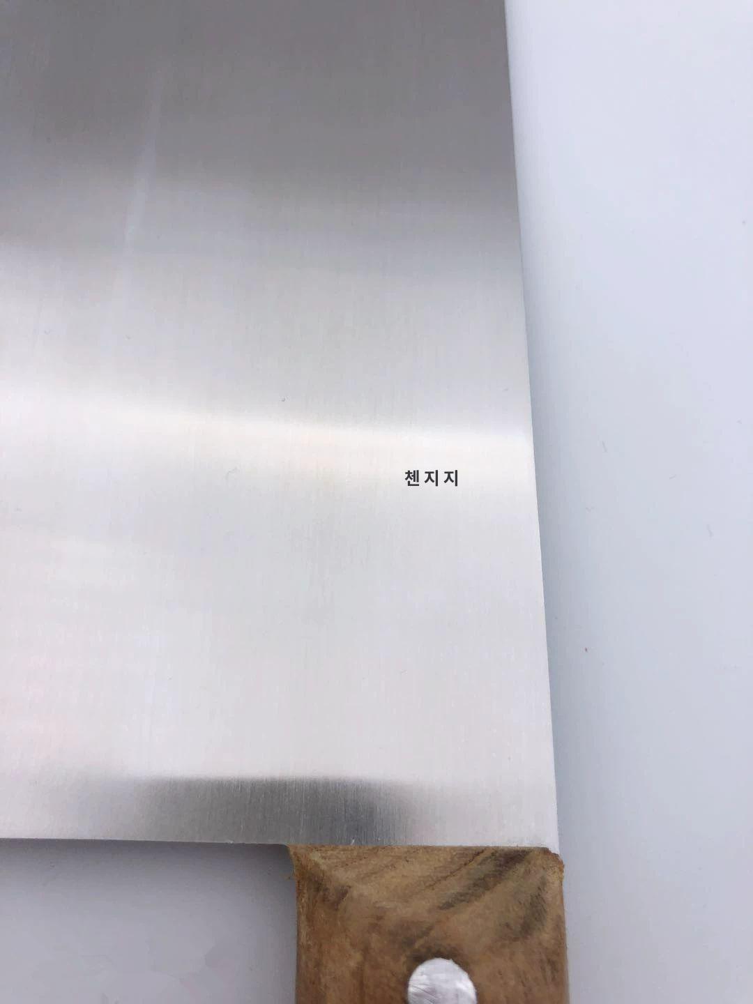 중식도 주방 나이프 중식 부엌칼 사각 나무 손잡이 투명 60 이상 11cm - 상세 이미지 3