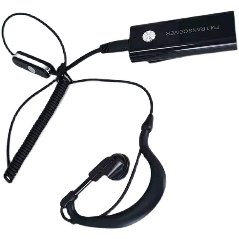 블루투스 무전기 인이어 귀걸이형 리시버 대화기 업소 클립형 짧은 이어폰선 - 상세 이미지 3