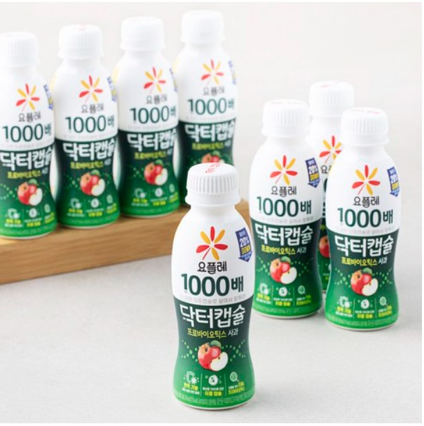 빙그레 닥터캡슐 프로텍트 사과 130ml, 24개 - 상세 이미지 2