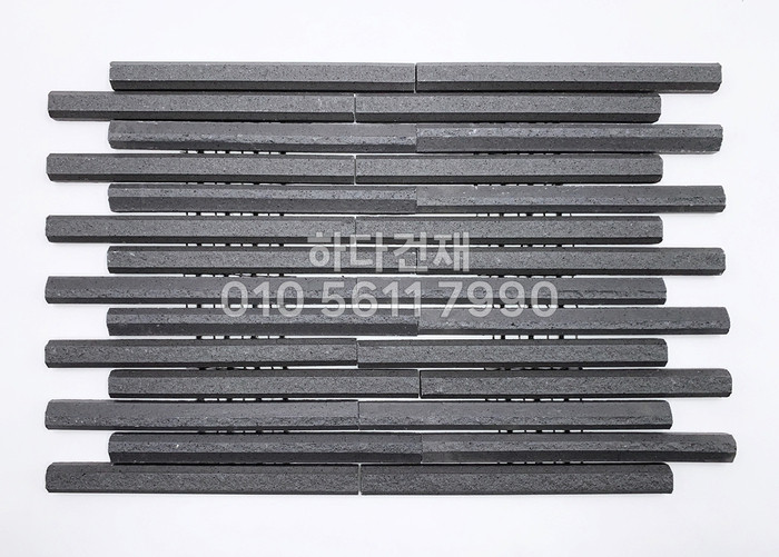 아이코트료와 베르니나 타일 K06 블랙 / 하다건재 아이콧료와 ICOT RYOWA