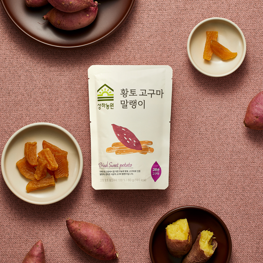 상하농원 황토고구마 말랭이 60g 8개
