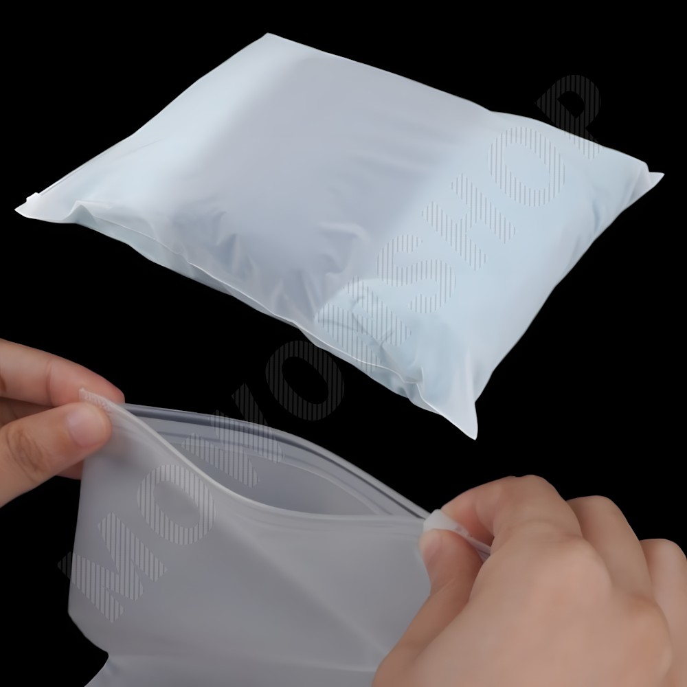 초대형지퍼백 슬라이드 대형 반투명 두꺼운 슬라이딩 기본 불투명 지퍼백 35x45 - 메인 이미지