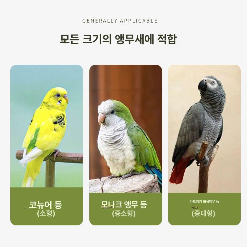 대형새장 바퀴 이동식 철제 버드케이지 사육장 둥지 구름속 새집-소형-검정 상세페이지 참고 - 상세 이미지 4