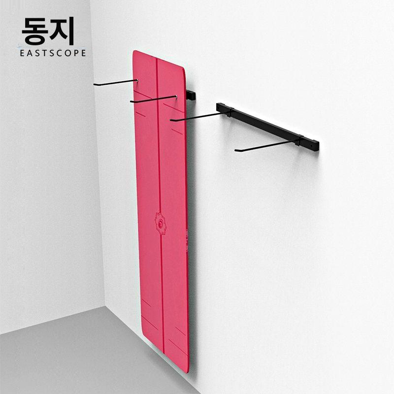 요가 매트 벽걸이 선반 필라테스 장비 행거 폼롤러 타공 도구 세트 20개 자석 버튼 - 상세 이미지 3
