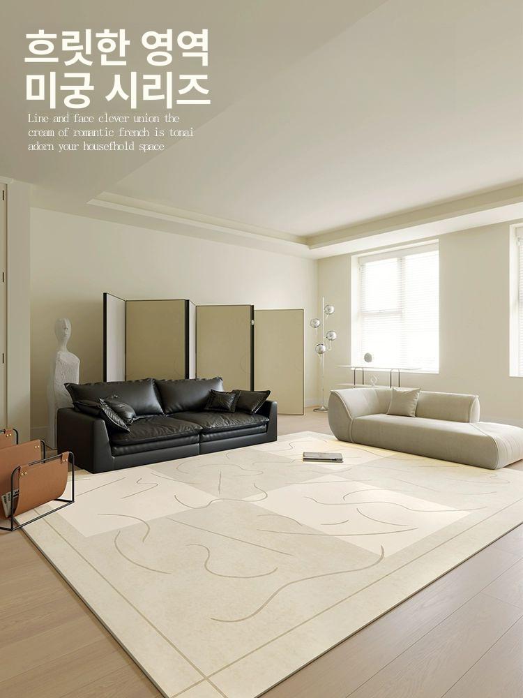 두툼한 점보특대형카페트 거실 면패드 직사각형 사계절 추서 240x350cm - 상세 이미지 3