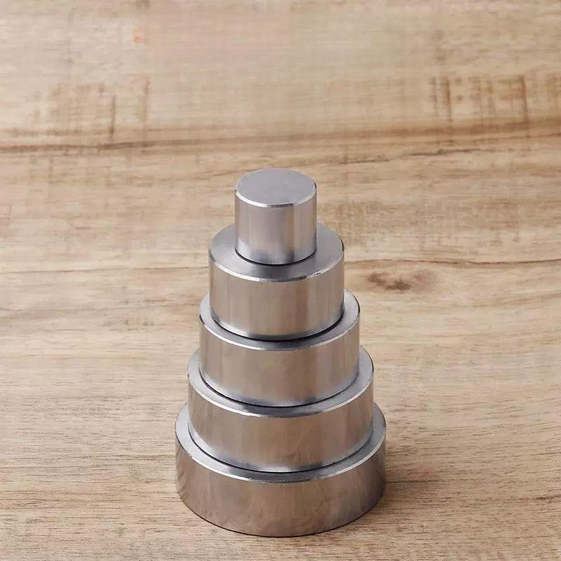 대장간 연마도구 보석 모루 금속공예 작업대 공예 가공 원형 두께 10mmx직경 30mm - 상품 이미지