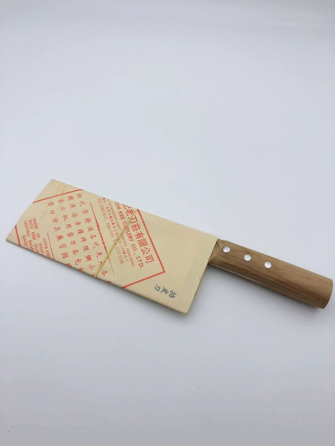 중식도 주방 나이프 중식 부엌칼 사각 나무 손잡이 투명 60 이상 11cm - 상세 이미지 4