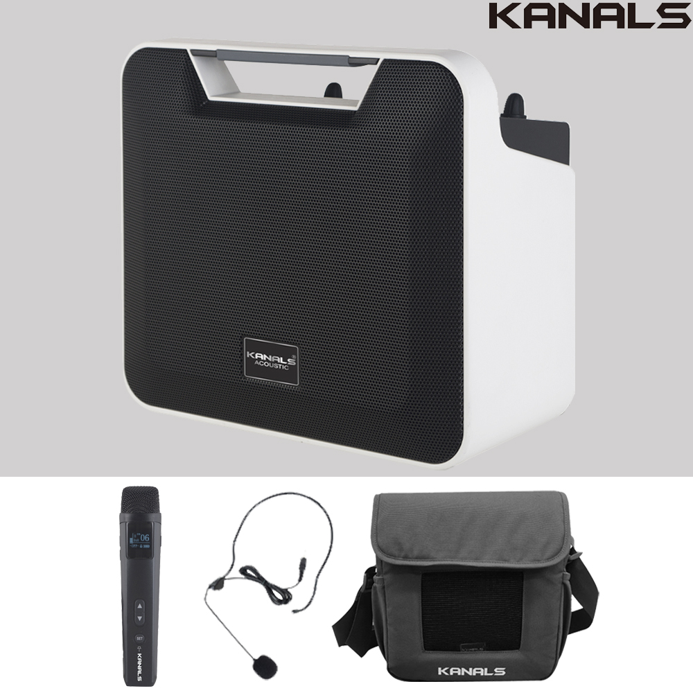 카날스 AL-007R 강의용 무선마이크 수업용 강의용 강사 휴대용 마이크 스피커