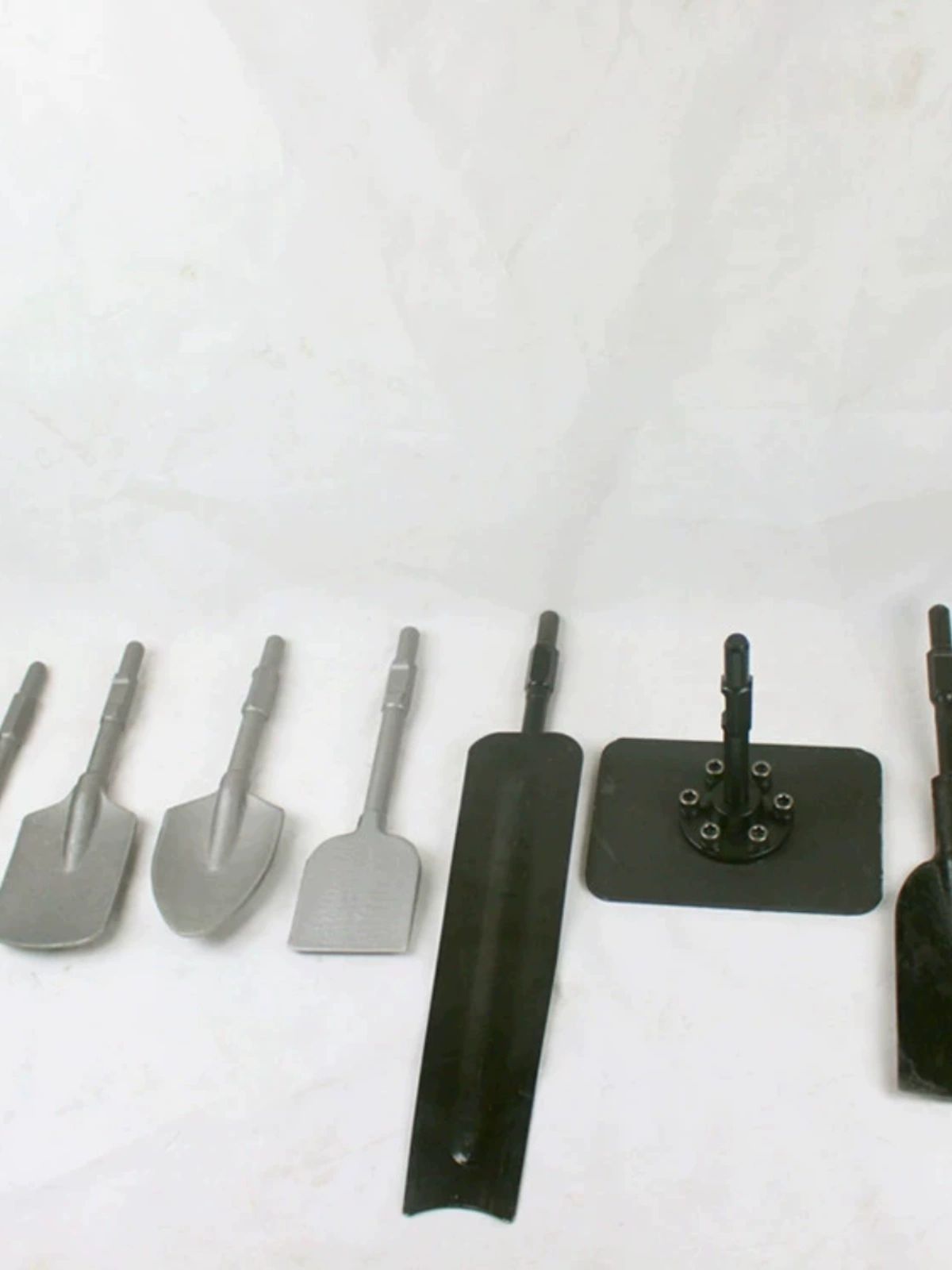 해머 드릴 부품 쁘레카 삽 교체용 땅파기 노미 항타기 10cm 넓은 평 삽 - 상품 이미지