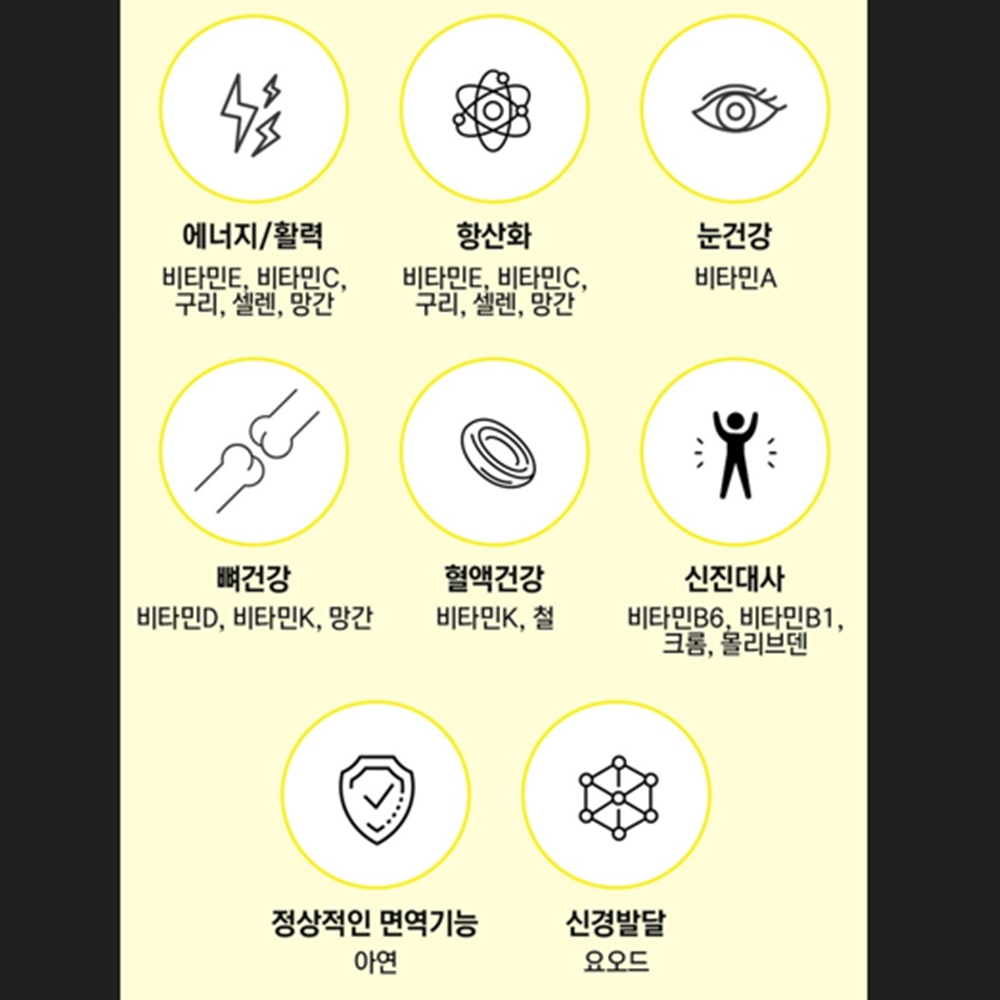 헬씨허그 올인원 멀티 비타민 앤 미네랄 이뮨샷 10병 2박스 ( 액상 캡슐 정제 ) 효능 - 상세 이미지 5