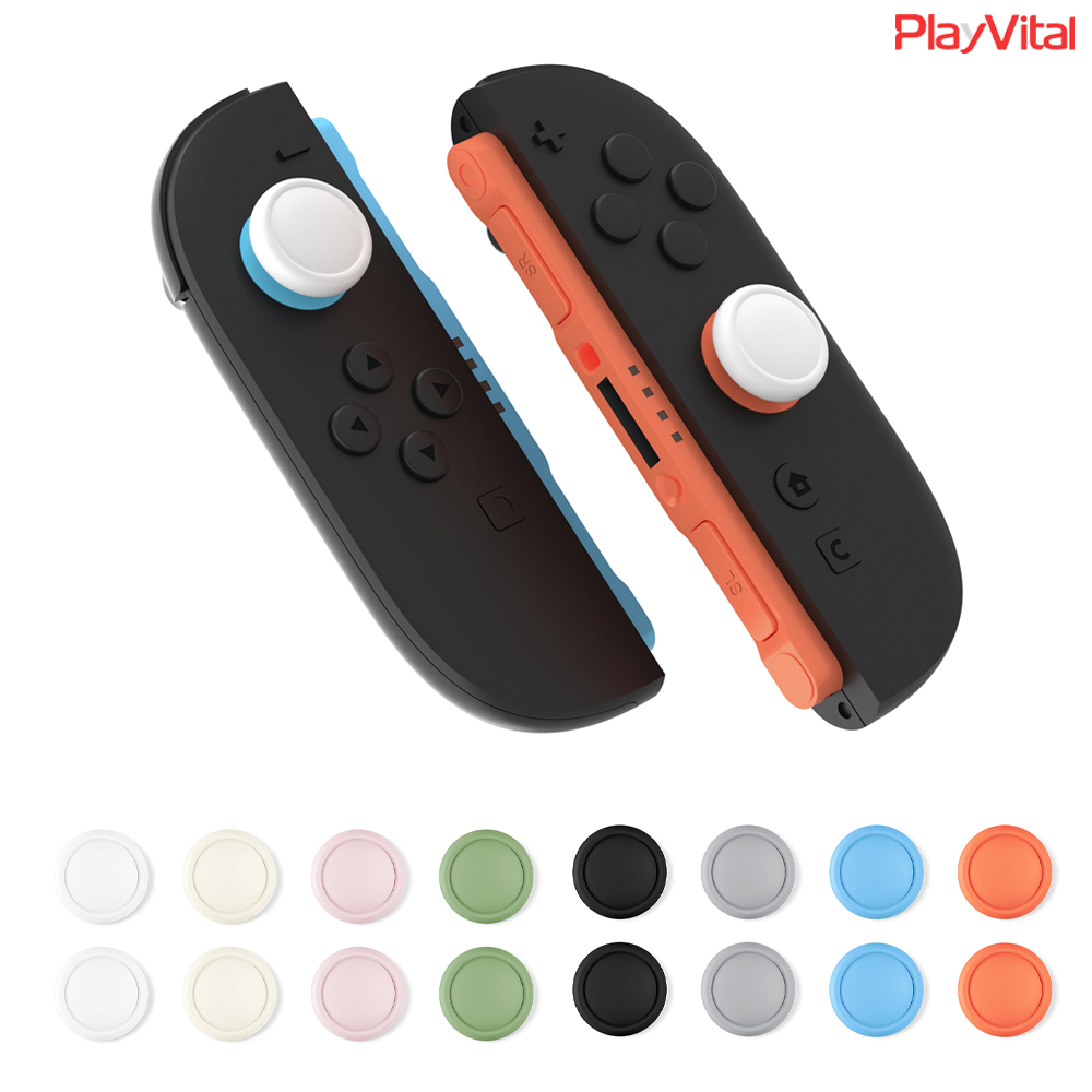 닌텐도 스위치2 조이콘2 스틱커버 파스텔 8P세트 PlayVital