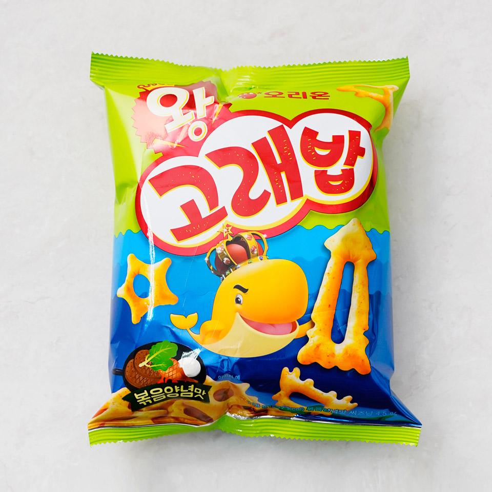 메가마트 오리온 왕고래밥 볶음양념맛 118g - 상품 이미지