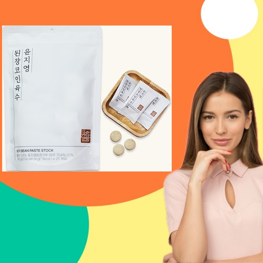 간단요리 간편 육수 된장 코인육수 100g - 상품 이미지