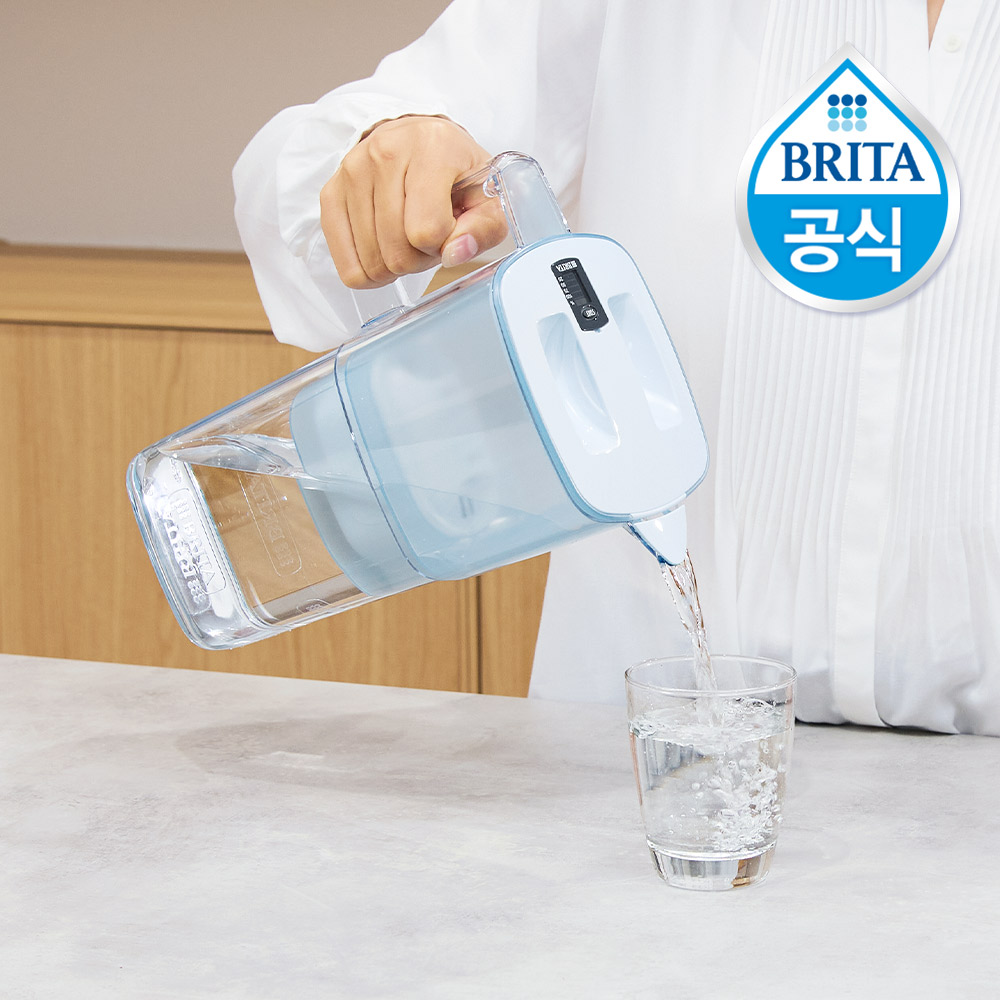 브리타 정수기 리켈리 2.2L 화이트+기본필터 1입 상세 이미지 4
