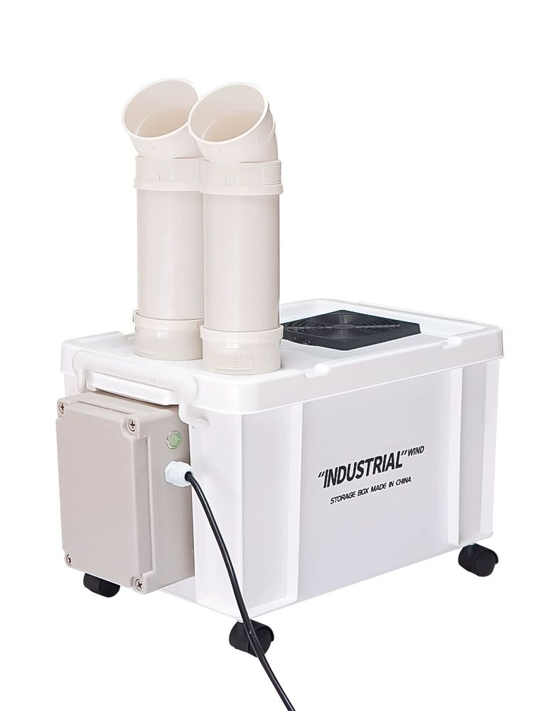 산업용 공장 가습기 대용량 노즐 습도 업소용 분무기 7kg h 접수관형흰색 - 상품 이미지